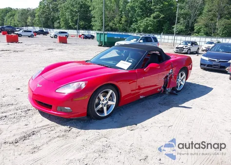 2005 Chevrolet Corvette из США, поврежденный, VIN 1G1YY34U755127969